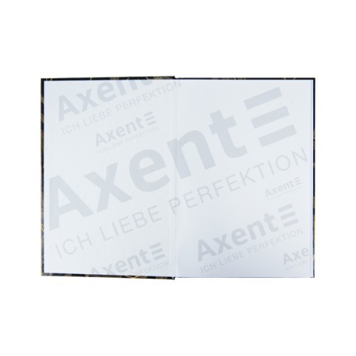 Канцелярська книга Axent Waves А4, 96 аркушів, клітинка, чорна (8422-561-A)
