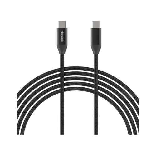 Дата кабель USB-C to USB-C 2.0m 240W Choetech (XCC-1036-BK)