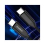 Дата кабель USB-C to USB-C 2.0m 240W Choetech (XCC-1036-BK)