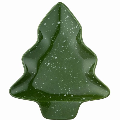 Блюдо Ardesto Christmas New Year's 22х19см кераміка (AR3089)
