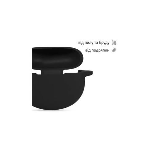 Чохол для навушників BeCover Silicon для Huawei Freebuds Pro Black (710179)