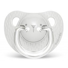 Пустушка Suavinex Hygge анатоміч. Затишні історії 18+ міс. сіра (306578)