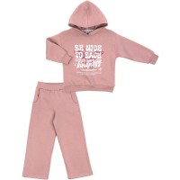 Спортивний костюм дитячий Smile флісовий (3560-128G-pink)