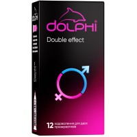 Презервативи Dolphi Double Effect 12 шт. (4820144772986)