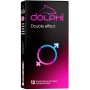 Презервативи Dolphi Double Effect 12 шт. (4820144772986)