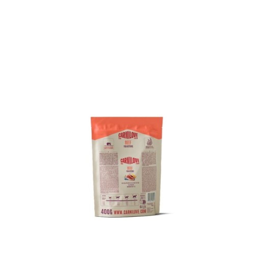 Сухий корм для кішок Carnilove True Fresh Beef Kitten 400 г (8595602582280)