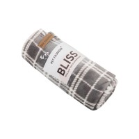 Килимок для тварин Pet Fashion Bliss 1 70.5х55.5 см сірий у клітинку (4823082441334)