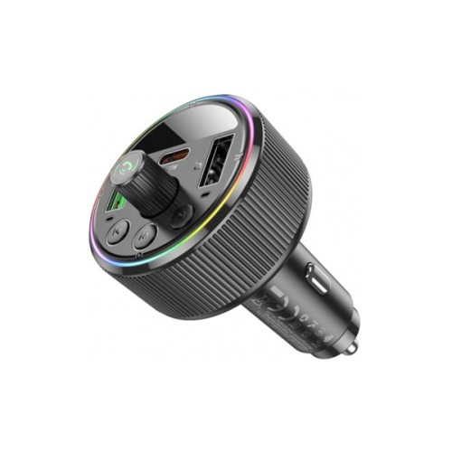 FM модулятор HOCO E82, Black, Box