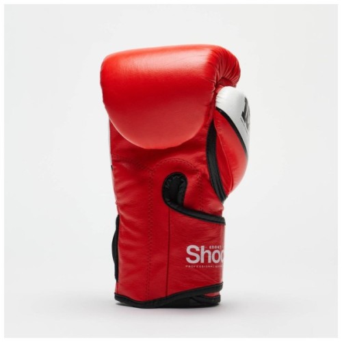 Боксерські рукавички Leone GN047 Shock Red 12 унцій (GN047_Red_12oz)