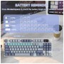Клавіатура Attack Shark K86 RGB Wireless/Bluetooth/USB UA Retro Grey (K86MN_AS)