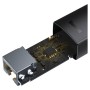 Перехідник USB-C to RJ45 Ethernet 1000Mbps black Baseus (WKQX000301)