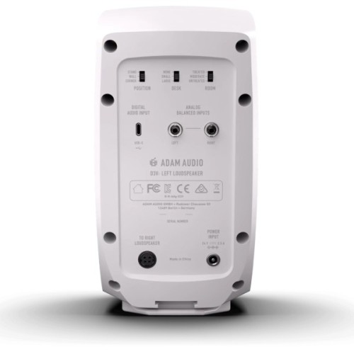 Студійний монітор ADAM Audio D3V White (236613)