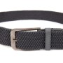 Ремінь Vintage Текстильний Сірий (20518)