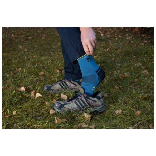 Водонепроникні шкарпетки Dexshell Running Lite 2.0 Socks темно-блакитні розмір L (43-46) (DS20610MLB2.0-L)
