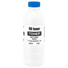 Тонер HP CLJ Pro M252 100г, cyan HG (TSM-HGH02C-100)