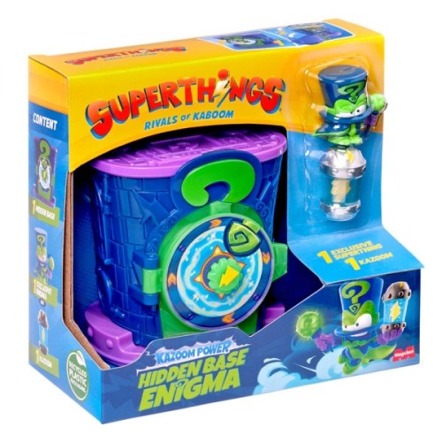 Ігровий набір SuperThings серії Kazoom Power - Прихована база Енігма (PSTSP112IN230)