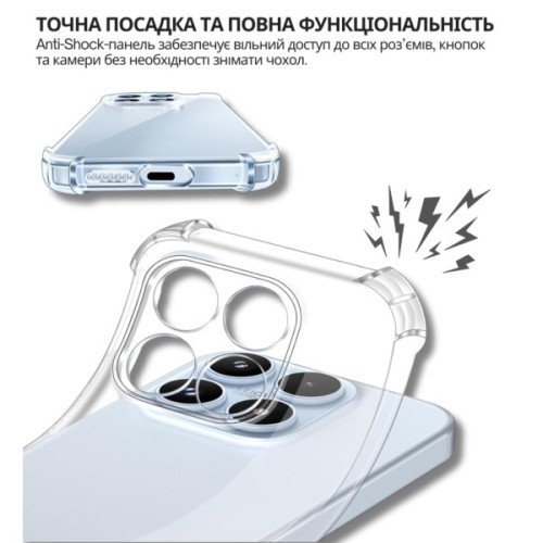 Чохол до мобільного телефона BeCover Anti-Shock Xiaomi 17 Clear (714955)