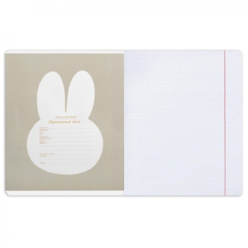 Зошит Yes Gold Miffy А5 24 аркушів клітинка (767537)