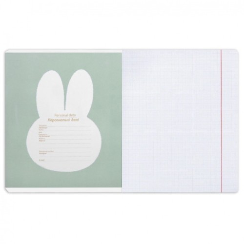 Зошит Yes Gold Miffy А5 24 аркушів клітинка (767537)