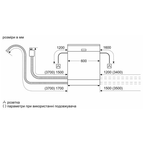 Посудомийна машина Siemens SN75EX23CE