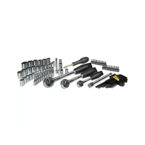 Набір інструментів Stanley Maxi-Drive торцевих 1/4", 3/8", 1/2", 80 предм. (STHT0-73930)