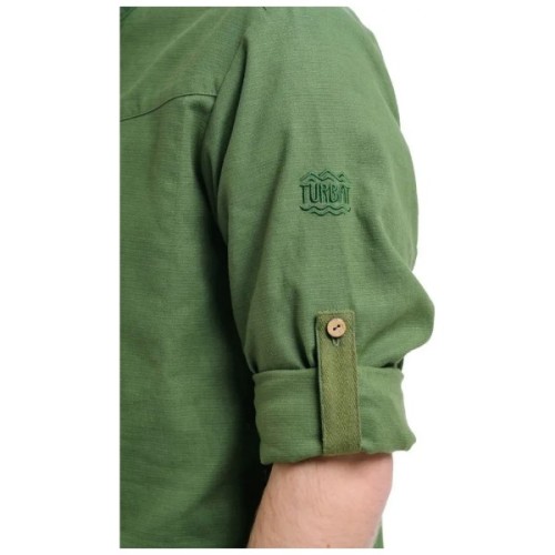 Сорочка Turbat Madeira Hemp Mns bronze green - L - зелений (012.004.4199)