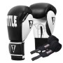 Боксерські рукавички Title Boxing Dynamic Strike Black/White 12 oz (XDBG 12 BK/WH)