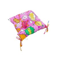 Подушка на стілець MirSon Бязь Принт 17-0512 Bombs pink 40х50 см (2200006276784)