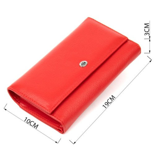 Гаманець ST Leather Червоний (19391)