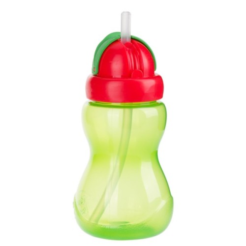 Поїльник-непроливайка Canpol babies з трубкою 270 мл салатовий (56/109_gre)