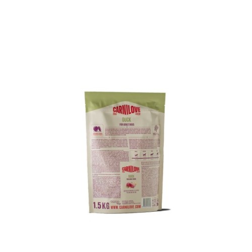 Сухий корм для собак Carnilove True Fresh Duck 1.5 кг (8595602581856)