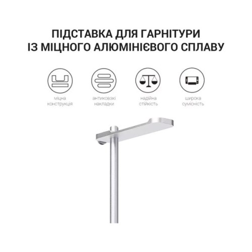 Підставка для гарнітури OfficePro Aluminum Alloys Silver (LS350S)
