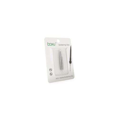 Жало паяльне Bakku BK-900M-T-3.2D,silver, 4*6,3mm, мідь, гальванічне покриття, широкий конус (BK-900M-T-3.2D)