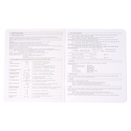 Зошит ZiBi MONOCHROME 48 аркушів, клітинка хімія (ZB.1705-06)