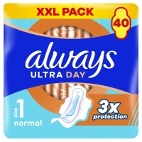 Гігієнічні прокладки Always Ultra Normal (Розмір 1) 40 шт. (8700216171342)