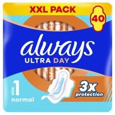 Гігієнічні прокладки Always Ultra Normal (Розмір 1) 40 шт. (8700216171342)
