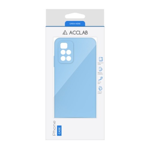 Чохол до мобільного телефона ACCLAB SoftShell Xiaomi Redmi 10 Light Blue (1283126567834)