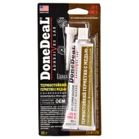 Герметик автомобільний Donedeal прокладок термостійкий силіконовий с медью 85мл (DD6729)