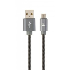 Дата кабель USB 2.0 AM to Micro 5P 1.0m Cablexpert (CC-USB2S-AMmBM-1M-BG)