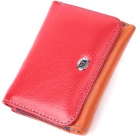 Гаманець ST Leather З натуральної шкіри Різнокольоровий (22498)