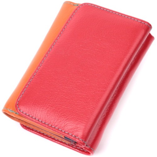 Гаманець ST Leather З натуральної шкіри Різнокольоровий (22498)