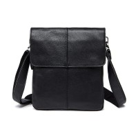 Сумка Vintage Шкіряна Чорна (14884)