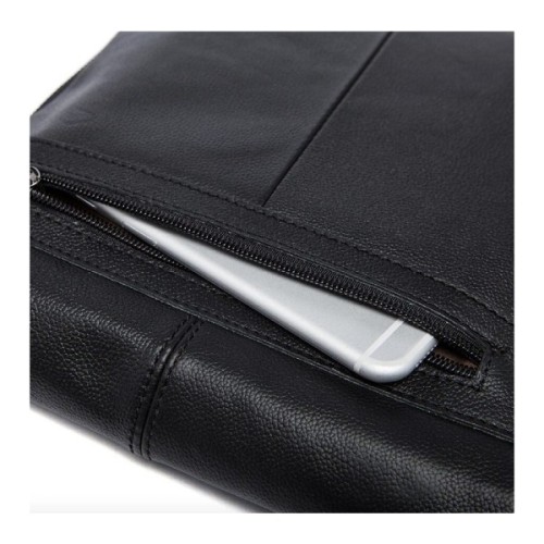 Сумка Vintage Шкіряна Чорна (14884)