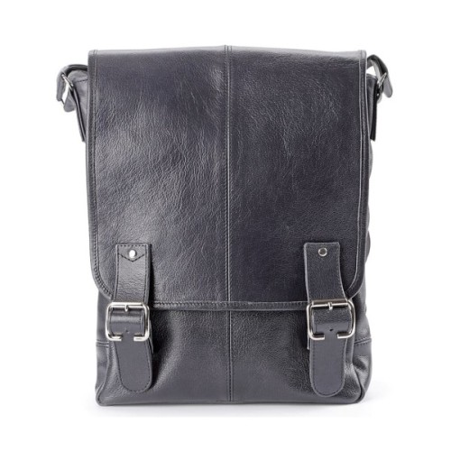 Сумка Shvigel Шкіряна Чорна (00919)