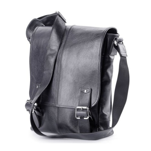 Сумка Shvigel Шкіряна Чорна (00919)