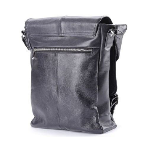 Сумка Shvigel Шкіряна Чорна (00919)