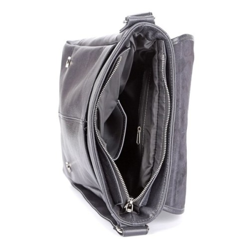 Сумка Shvigel Шкіряна Чорна (00919)