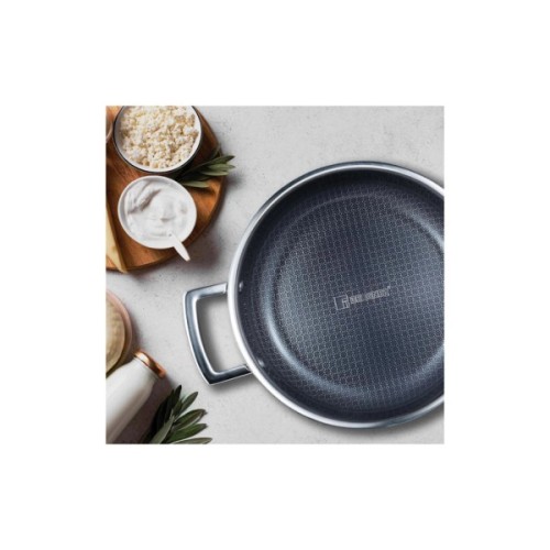 Каструля Bergner Steelblue, з кришкою 20 см (BG-33221-BL)