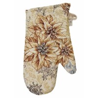 Кухонна прихватка Прованс Рукавиця гобеленова Золоте свято 32х16 см (037831)