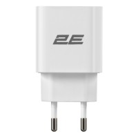 Зарядний пристрій 2E 30W USB-C PD white (2E-WC1USBC30W-W)